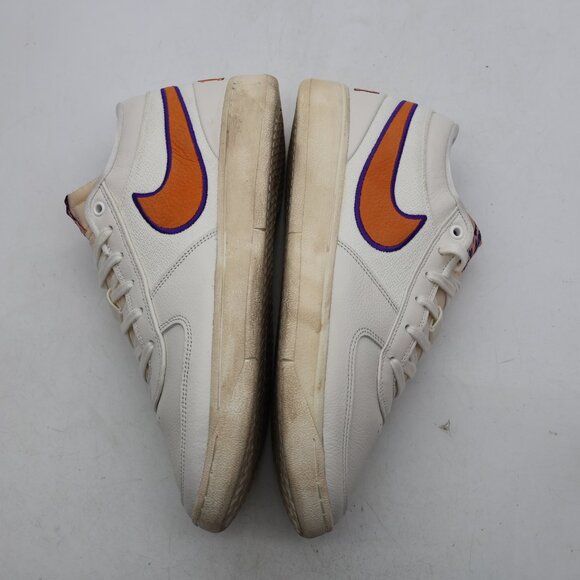 Nike Book 1 Valley Basketball Men's 10.5 White Purple Gold Sneakers FJ4249 106 - Picture 7 of 9